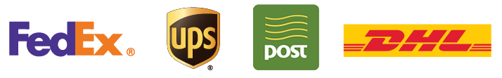 Delivery partners in Ireland: An Post, DHL, FedEx and UPS