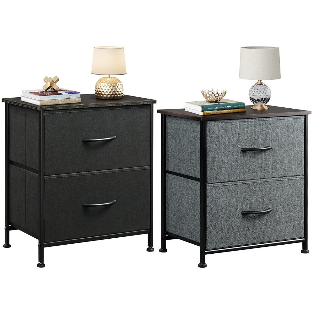 Nightstand Set - Dark Grey