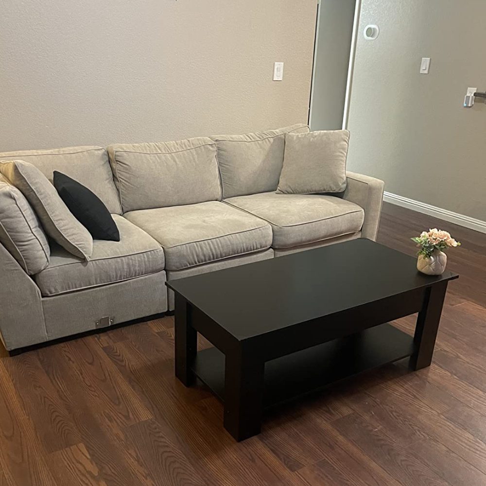 Lift Top Coffee Table - Black: image 11