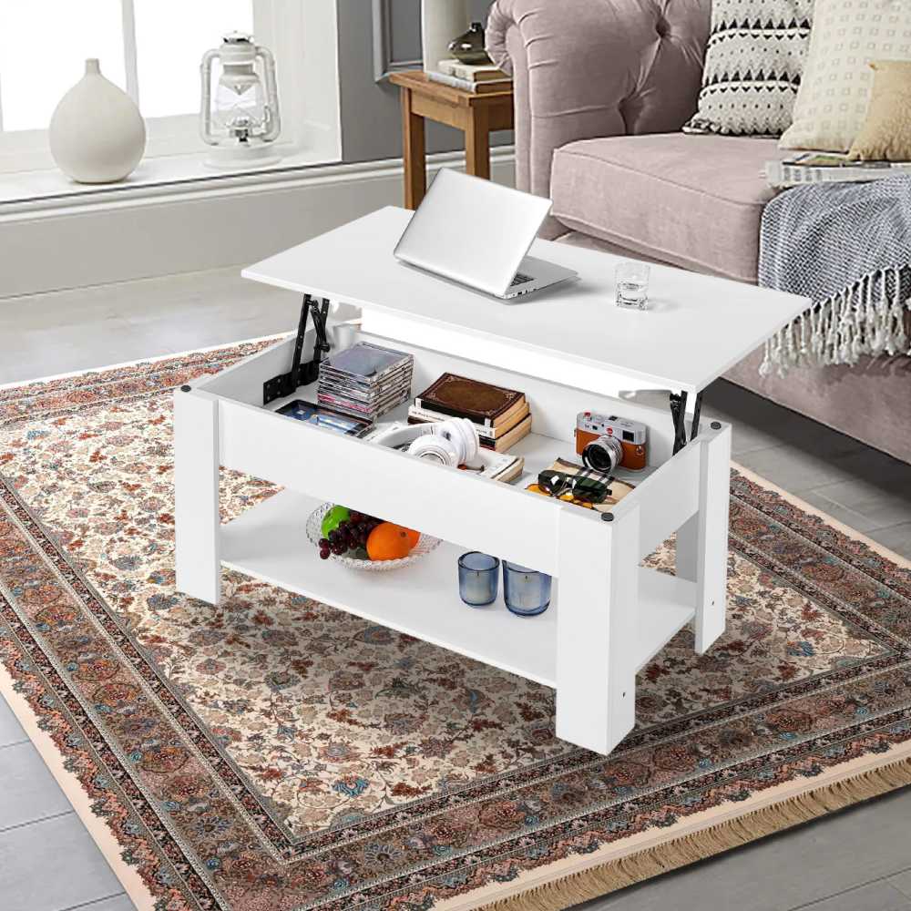 Lift Top Coffee Table - Black